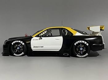 Amazon | レア AUTOart 1/18 Skyline GT-R R34 2001 JGTC Test Car