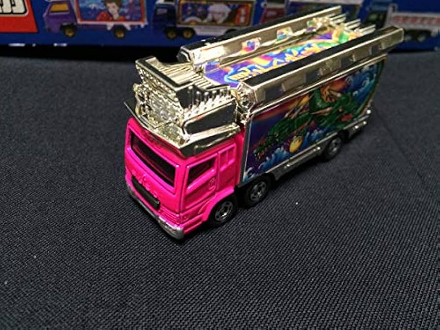 Amazon.co.jp: トミカ アートトラックセットばら 闘美華丸 : おもちゃ