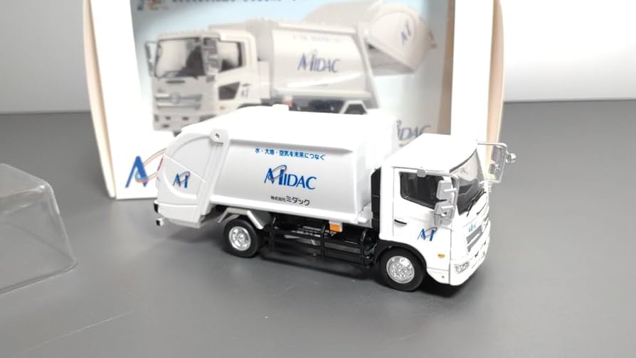 Amazon.co.jp: 1/64 日野 レンジャー ゴミ収集車 清掃車 ミダック