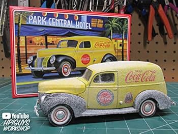 Amazon.com: AMT 1940 Ford Coca-Cola Delivery Sedan - 1/25 Scale