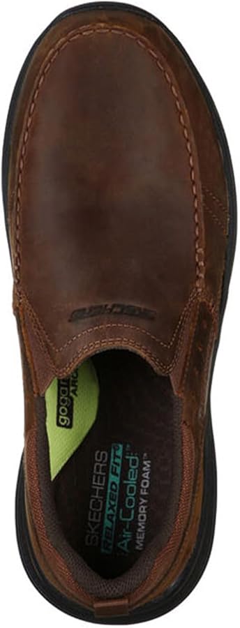 Amazon.com | Skechers Men's Expended -Sevenoleather Slip on
