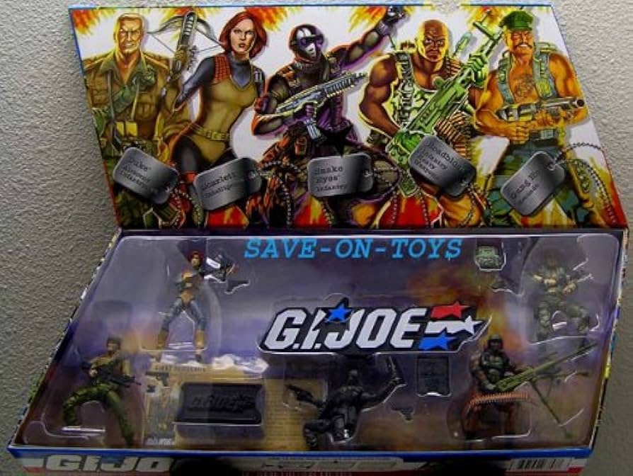 Amazon.com: Hasbro GI Joe 25th Anniversary Joe 5-Pack : Toys & Games
