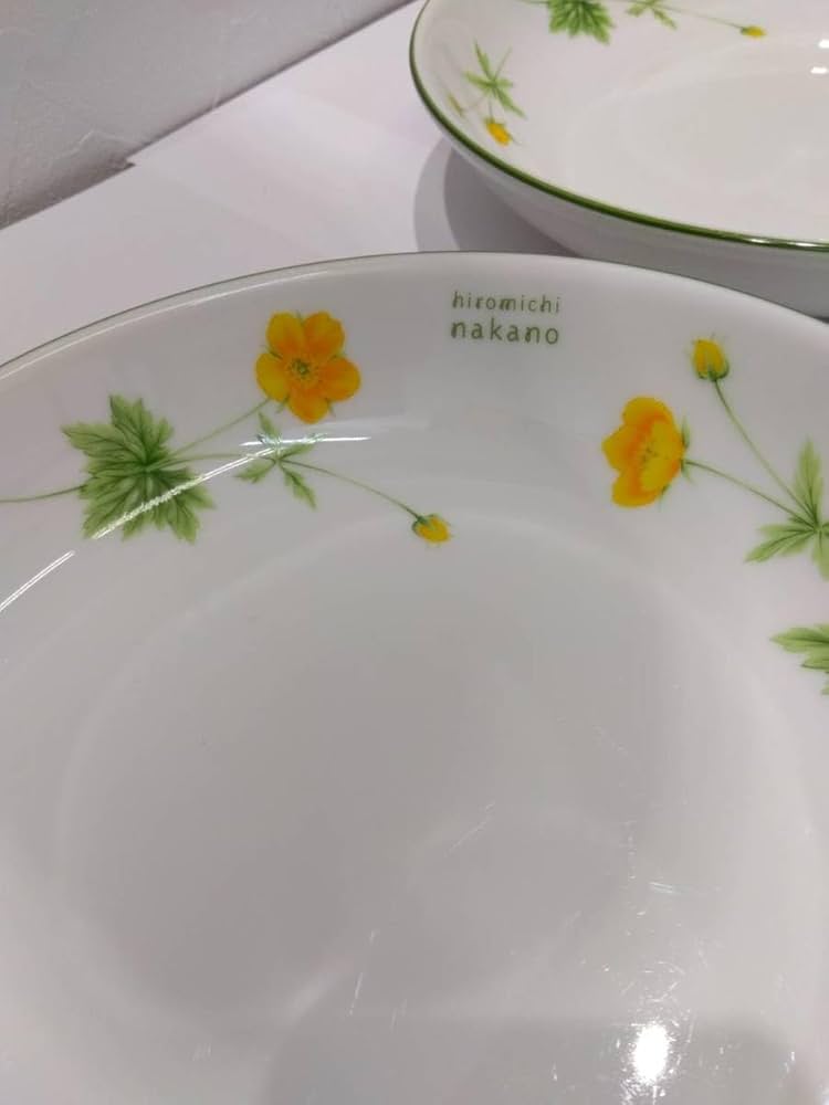 Amazon | ヒロミチ ナカノ hiromichi nakano 食器 大皿 2枚 花柄 ペア