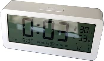 Amazon.co.jp: SYEAPONE デジタル目覚まし時計 クラシック LCD 大型