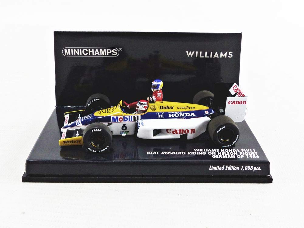 Amazon.co.jp: ☆ ミニチャンプス 1/43 ウィリアムズ ホンダ FW11 1986