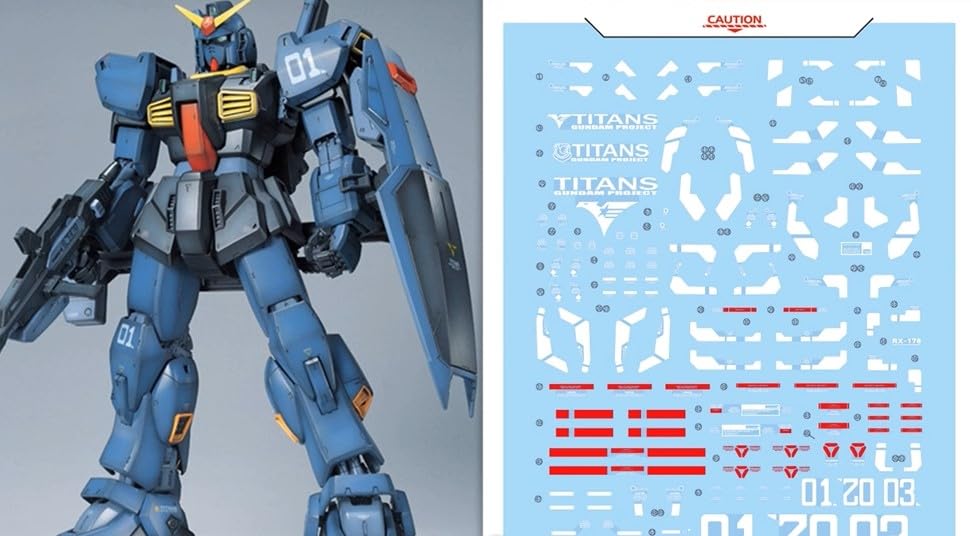 Amazon | 〔1/60スケール PG〕RX-178 MK-Ⅱ（ティターンズ） 用水転写