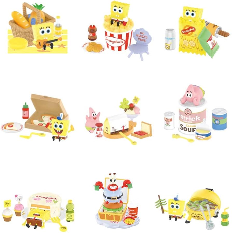 Amazon.co.jp: POP MART スポンジボブ ピクニックパーティー