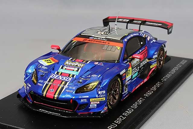 Spark 1/43 Subaru BRZ R&D SPORT 2022 Super GT GT300#61 Takuto