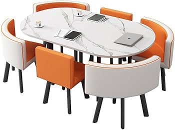 Amazon.co.jp: SXRZY ミーティングテーブル 会議用テーブル オフィス