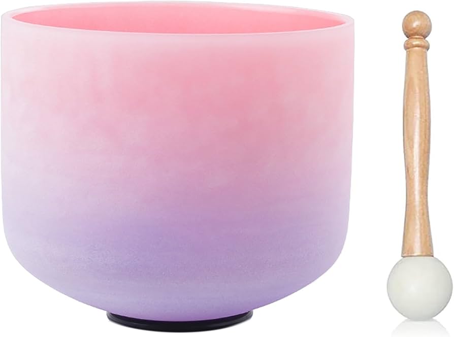 Amazon | クリスタルシンギングボウル - レインボーカラーシリーズ