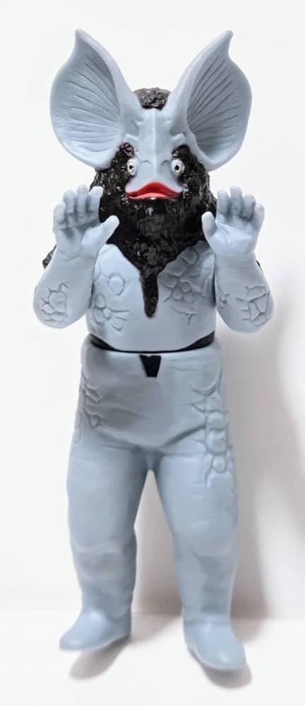 Amazon | 怪獣500 28 異次元宇宙人 イカルス星人 ソフビ ライブサイン