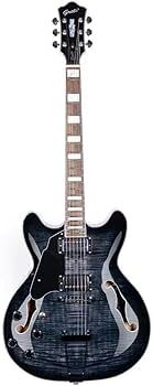 Amazon | Grote Jazz 左利き用エレキギター セミホロウボディ