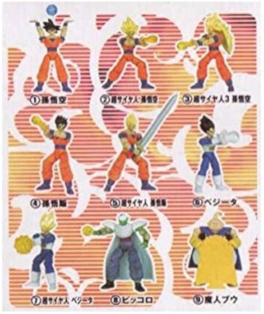 Amazon.co.jp: マグネットアクション ドラゴンボールZ 必殺技完全再現