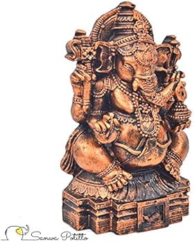 Amazon.co.jp: インドの神様 ガネーシャの置物 ガネーシャ 置物