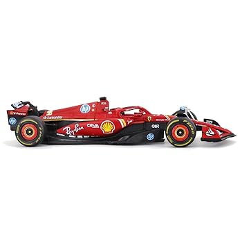 Amazon.com: Bburago 1:43 SFR Ferrari SF-24 w/helmet (2024
