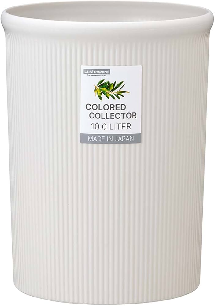 Amazon｜岩崎工業 ゴミ箱 カラードコレクター M ホワイト L-1061 WH
