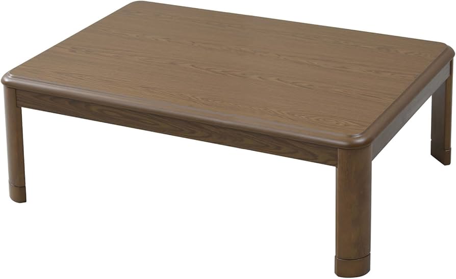 Amazon.co.jp : [山善] 家具調 こたつ 長方形 120×80cm 300W 継脚