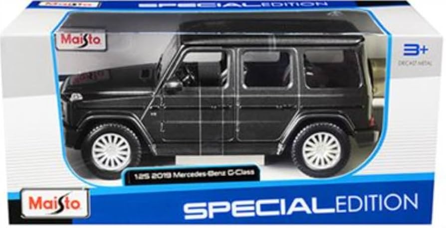 Amazon | ミニカー 1/24 メルセデスベンツ G-Klasse ゲレンデ ガンメタ