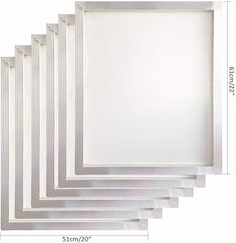 Amazon.co.jp: YLZ シルクスクリーン フレーム,51×61 cm アルミ枠, 160