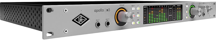 Amazon.com: Universal Audio Apollo x8 Gen 2 Essentials : Musical