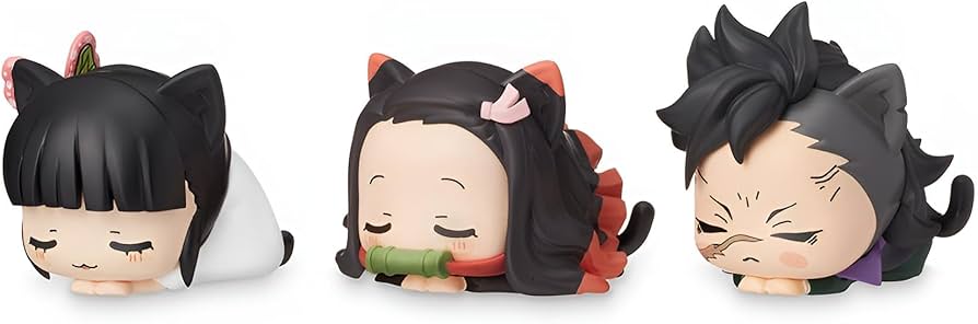 Amazon.co.jp: 鬼滅の*刃 おひるねこ ミニフィギュア vol.2 竈門禰豆子