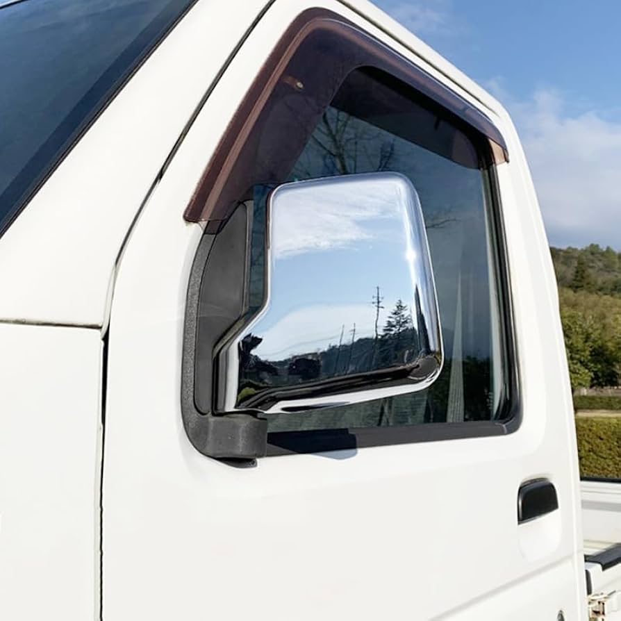 Amazon | ミニキャブ トラック バン メッキ ドア ミラー カバー DS16T