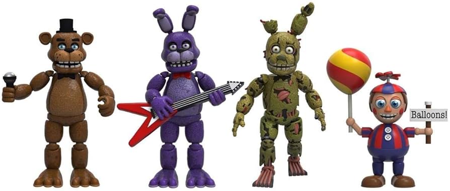 Amazon | FIVE NIGHTS AT FREDDY'S 2 FIGURE 4PK PACK2 | フィギュア