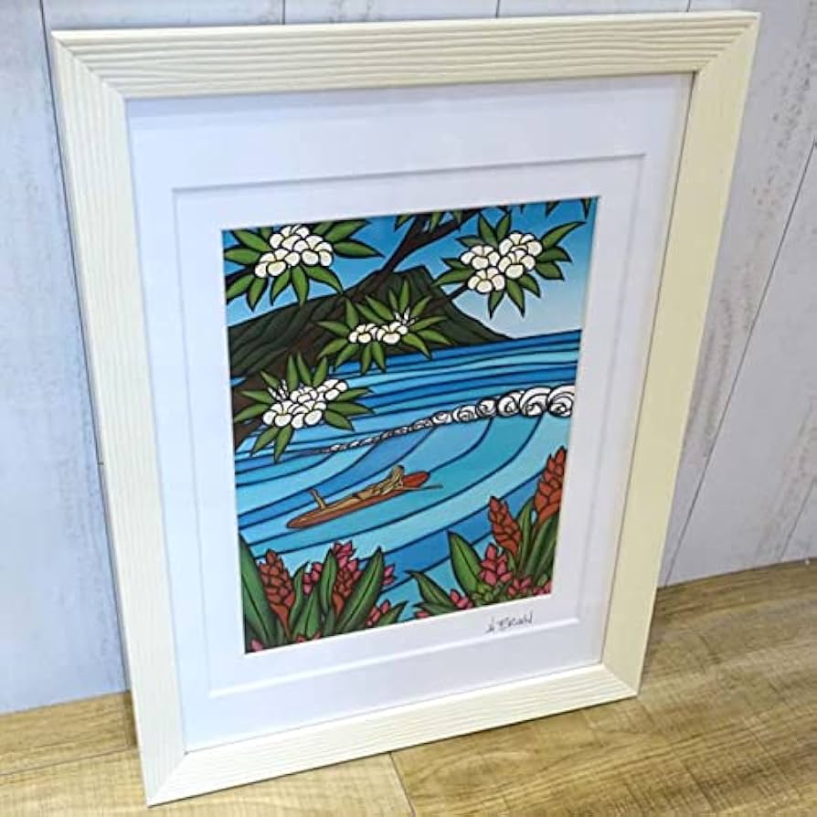 Amazon.co.jp: Heather Brown Art Japan ヘザーブラウン Waikiki Surf