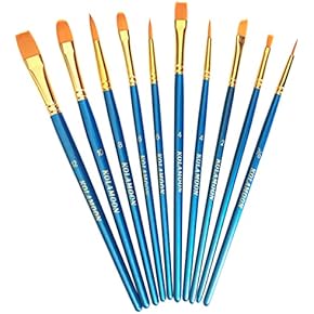 Amazon.co.jp: 絵筆セット - 筆・ブラシ: ホビー