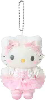 Amazon.co.jp: サンリオ(SANRIO) マスコットホルダー（白猫バレリーナ