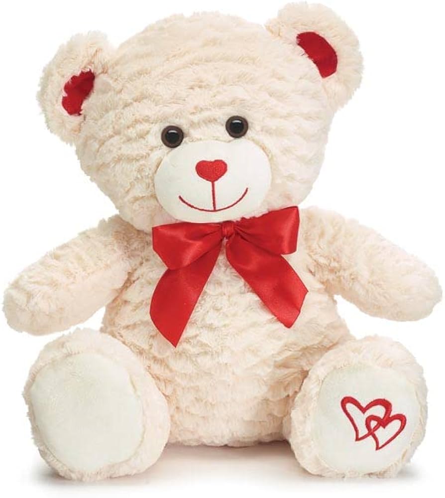 Amazon.co.jp: burton + BURTON ハート型の鼻付きバレンタインベア