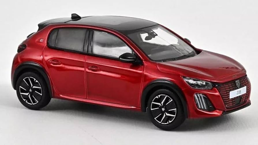 Amazon | ノレブ 1/43 プジョー 208 GT 2024 レッド NOREV ELIXIR RED