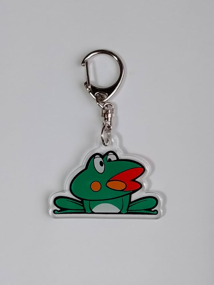 Amazon.co.jp: ニューパルサーアクリルキーホルダー カエル図柄 山佐