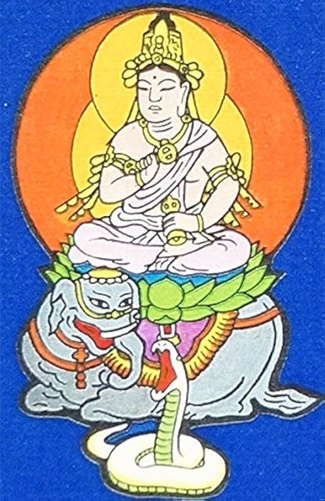 Amazon | 【巳年・普賢菩薩ブレス】星月菩提樹腕輪念珠〔翡翠仕立て