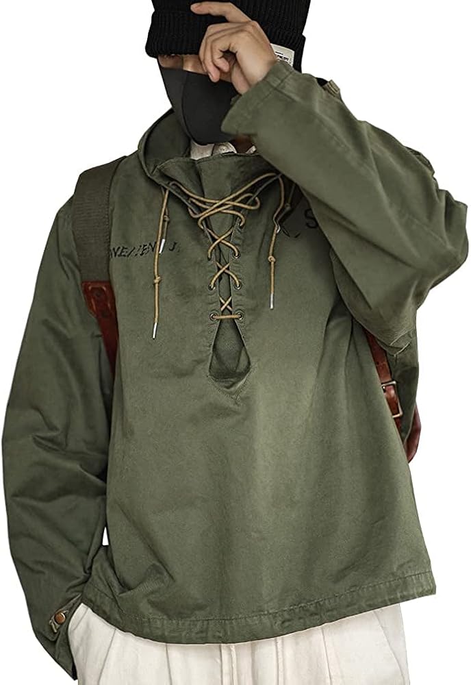 Amazon | [D.IIZOO] アメリカ海軍ウェットウェザーパーカー メンズ 米