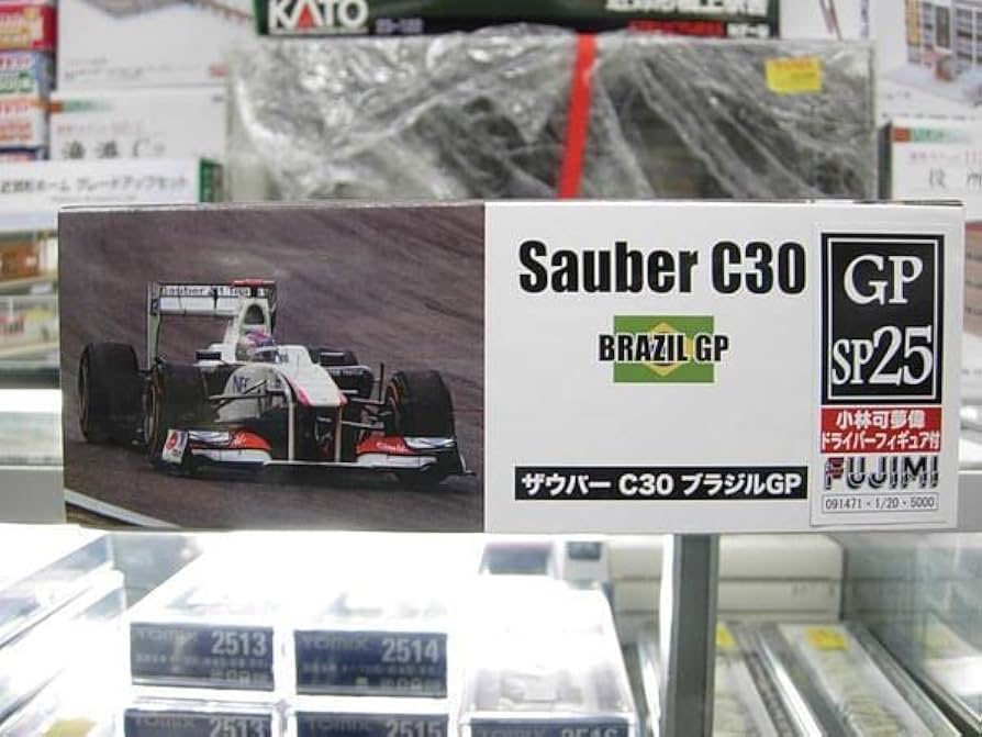 Amazon | フジミ GPSP25 1/20 ザウバー C30 ブラジルGP 小林可夢偉