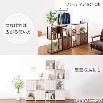 Amazon｜ニトリ(NITORI) シェルフMSシリーズ用 Nクリックボックス 背板