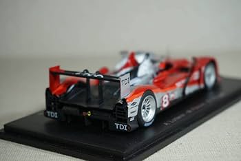 Amazon | 1/43 ルマン 2位 spark AUDI R15 TDI Plus #8 2010 Le Mans