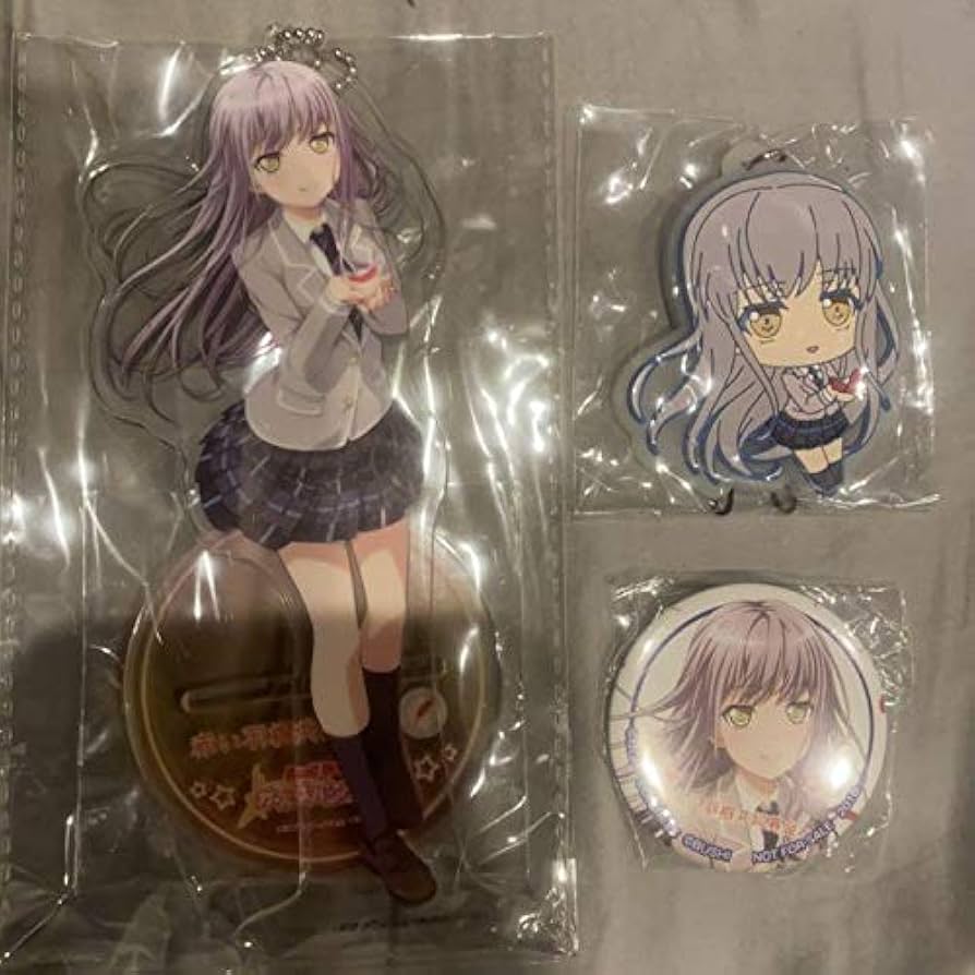 Amazon.co.jp: バンドリ 湊友希那 アクリルスタンド ラバーストラップ