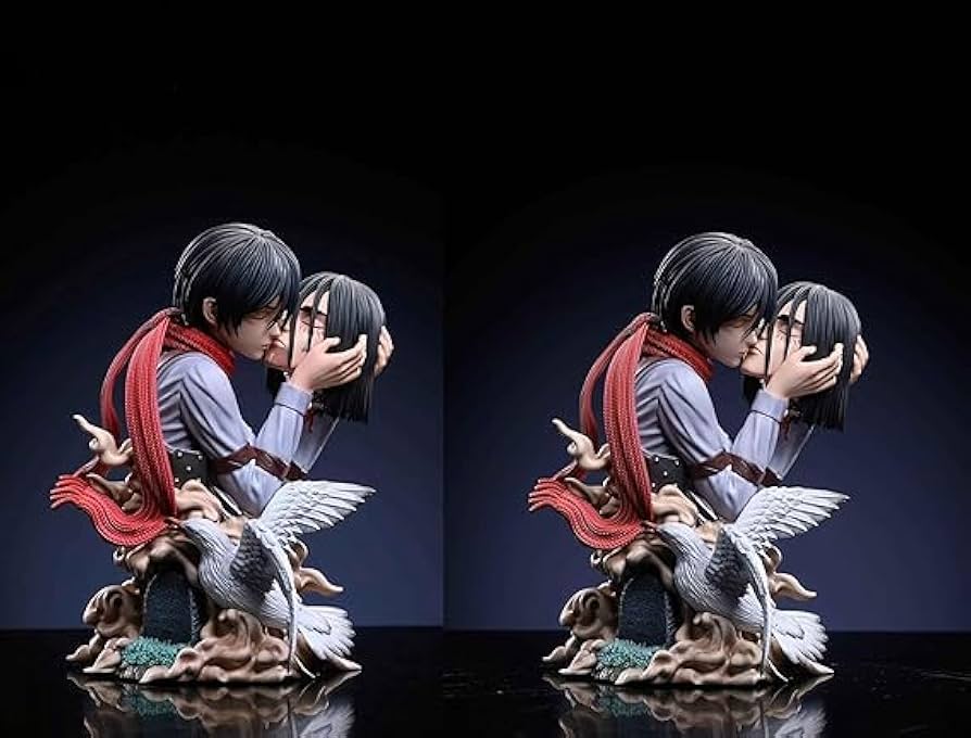 Amazon.co.jp: ミカサ・アッカーマン エレン・イェーガー フィギュア 1