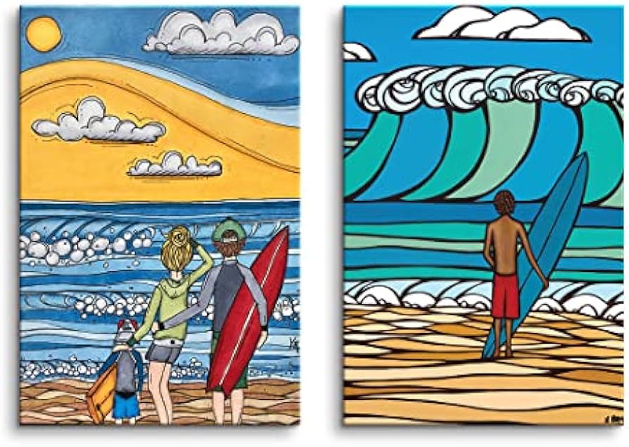 Amazon.co.jp: ヘザーブラウン アートパネル 2枚セット 飾り絵 HEATHER