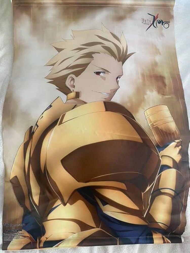 Amazon.co.jp: Fate zero ギルガメッシュ タペストリー Newtype : おもちゃ