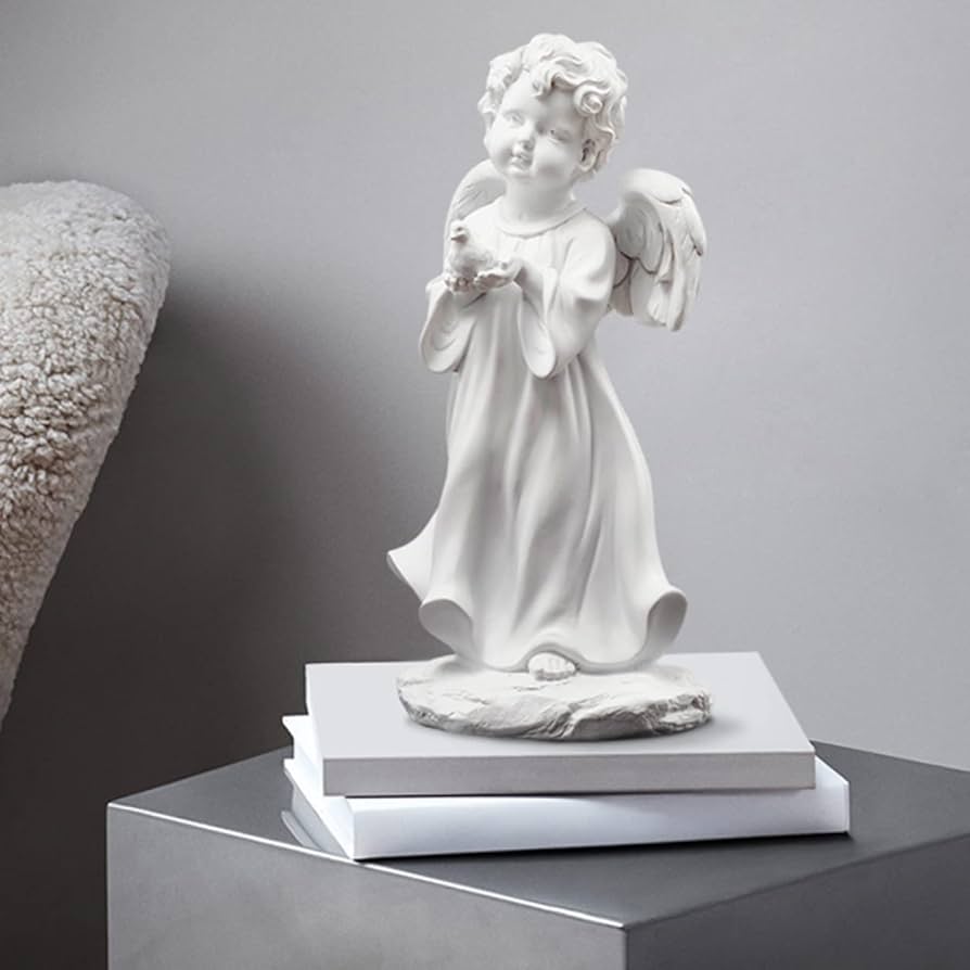 Amazon.co.jp: 天使 置物 オブジェ エンジェル 置き物 アンティーク
