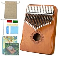 Amazon | Yoseka カリンバ 34キー ブナ 親指ピアノ 音階刻印 調律済み