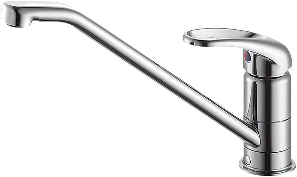 Amazon | SANEI(サンエイ) シングル ワンホール混合栓 キッチン用 上面