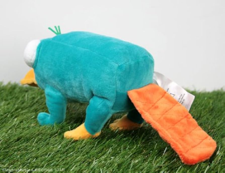 Amazon.co.jp: フィニアスとファーブ ぬいぐるみ カモノハシ ペリー