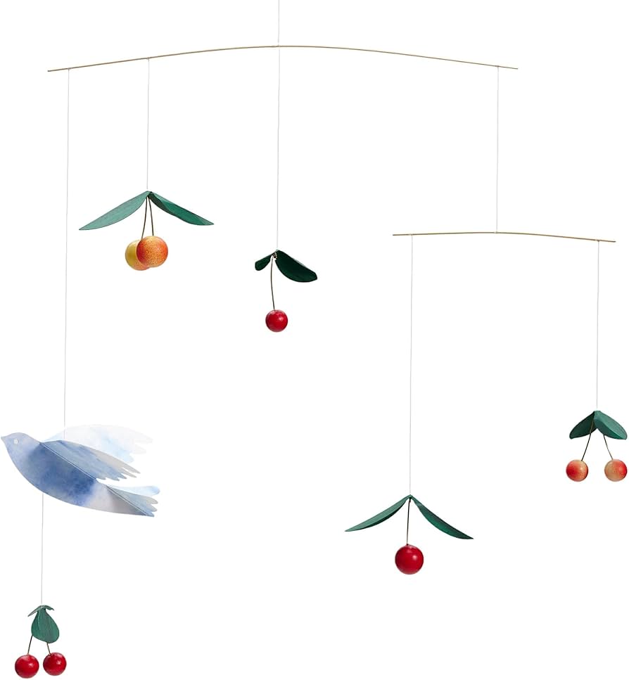Amazon | モビール 北欧 デンマーク製 Cherry Bird フレンステッド