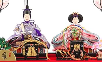 Amazon | 人形屋ホンポ 雛人形 コンパクト ひな人形 ケース飾り 親王