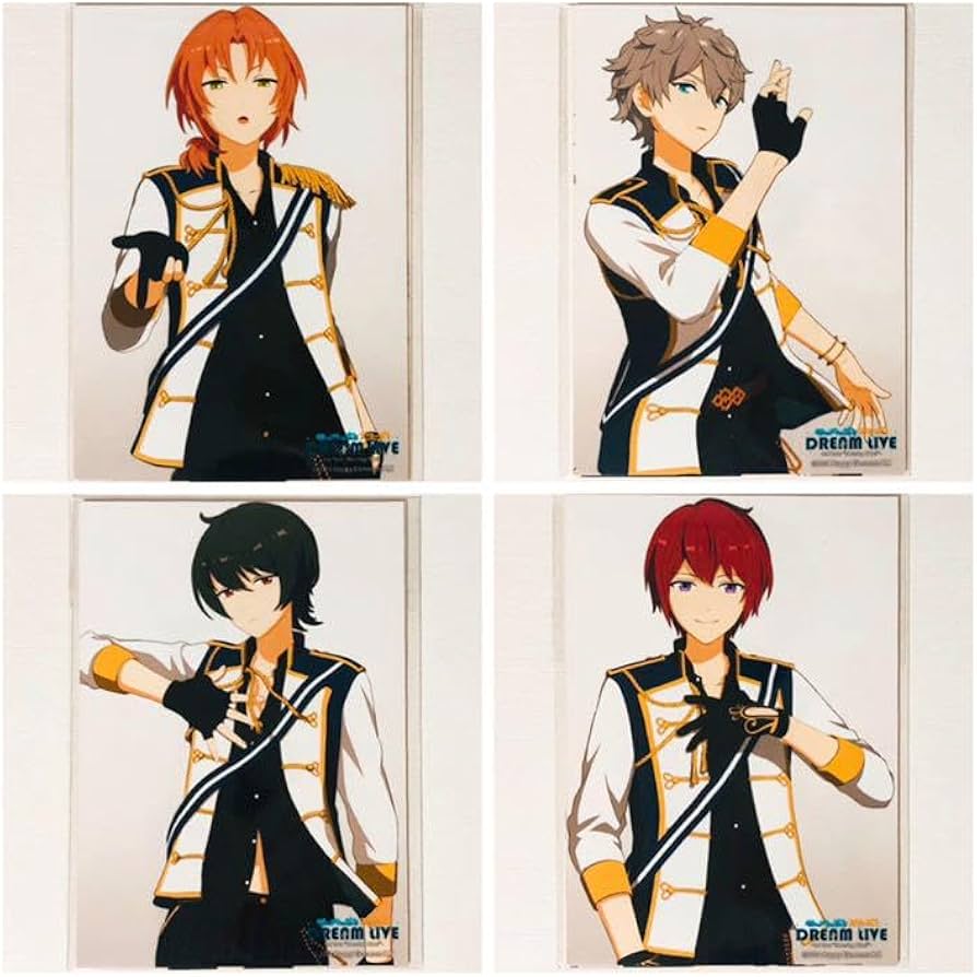 Amazon.co.jp: あんスタKnightsスタライブロマイド4点セット : おもちゃ