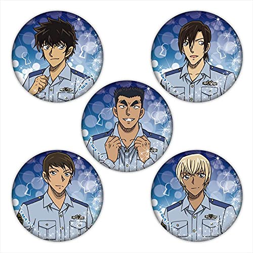 Amazon | 名探偵コナン 缶バッジセットVol.2 | バッジ | おもちゃ